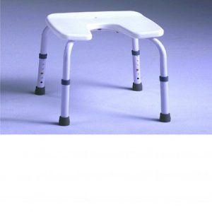 Taburete para baño Samba asiento en U