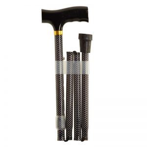 Baston plegable de aluminio