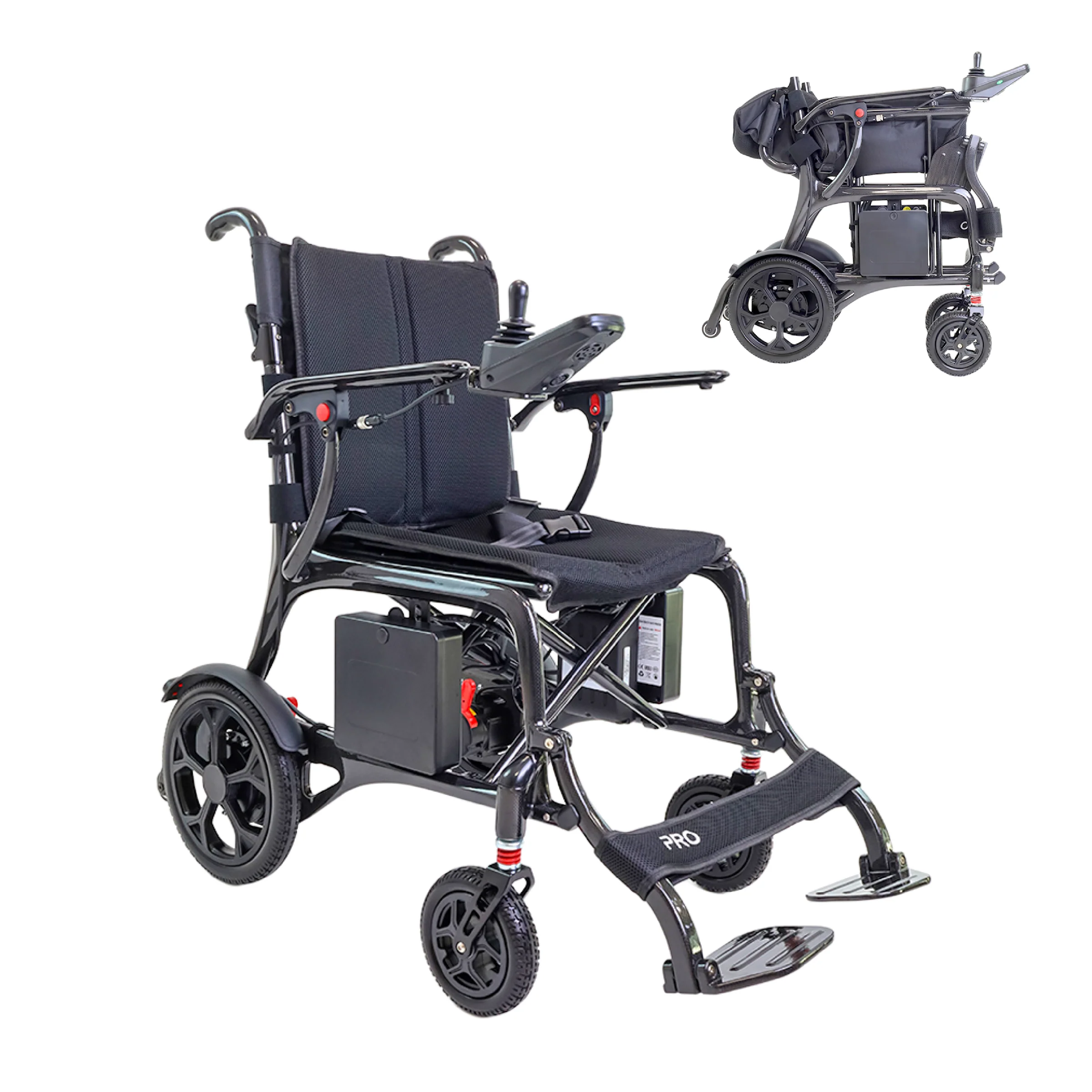 Silla de Ruedas Eléctrica Fibra Carbono | K10076 - Imagen 7